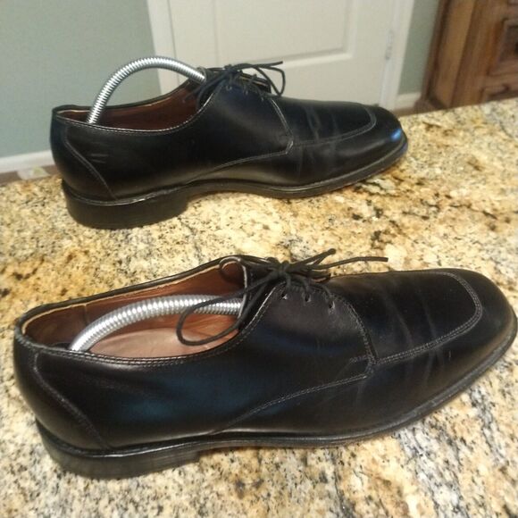 Allen Edmonds Burton Men\'s Black Leather Oxford US 8.5 Dress Casual Shoes main image 8
